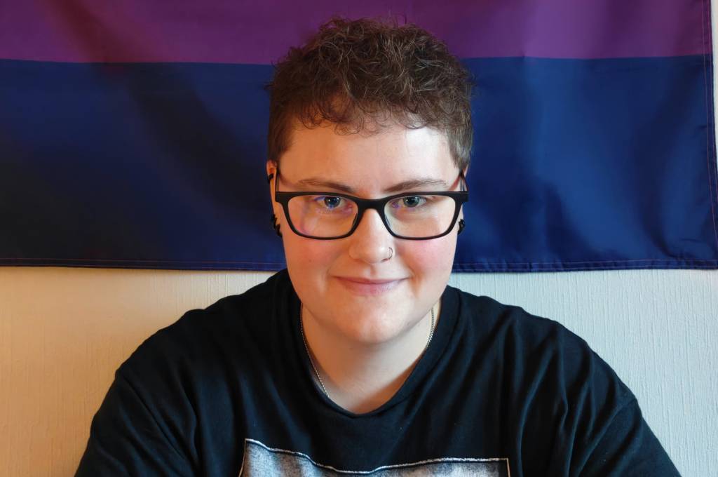 Ragnhild smiler mot kamera !''